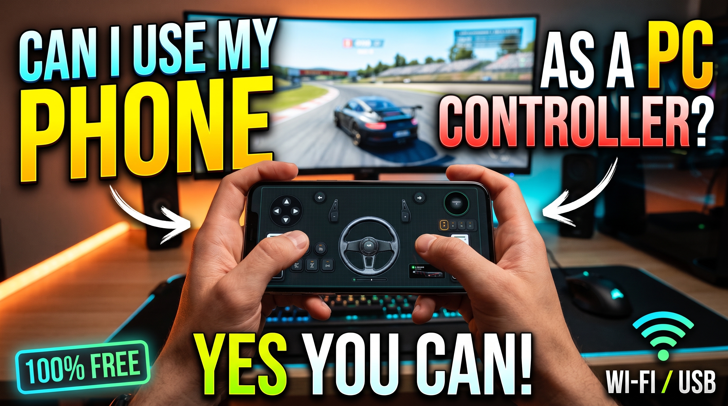 Can I Use My Phone as a Controller for PC?