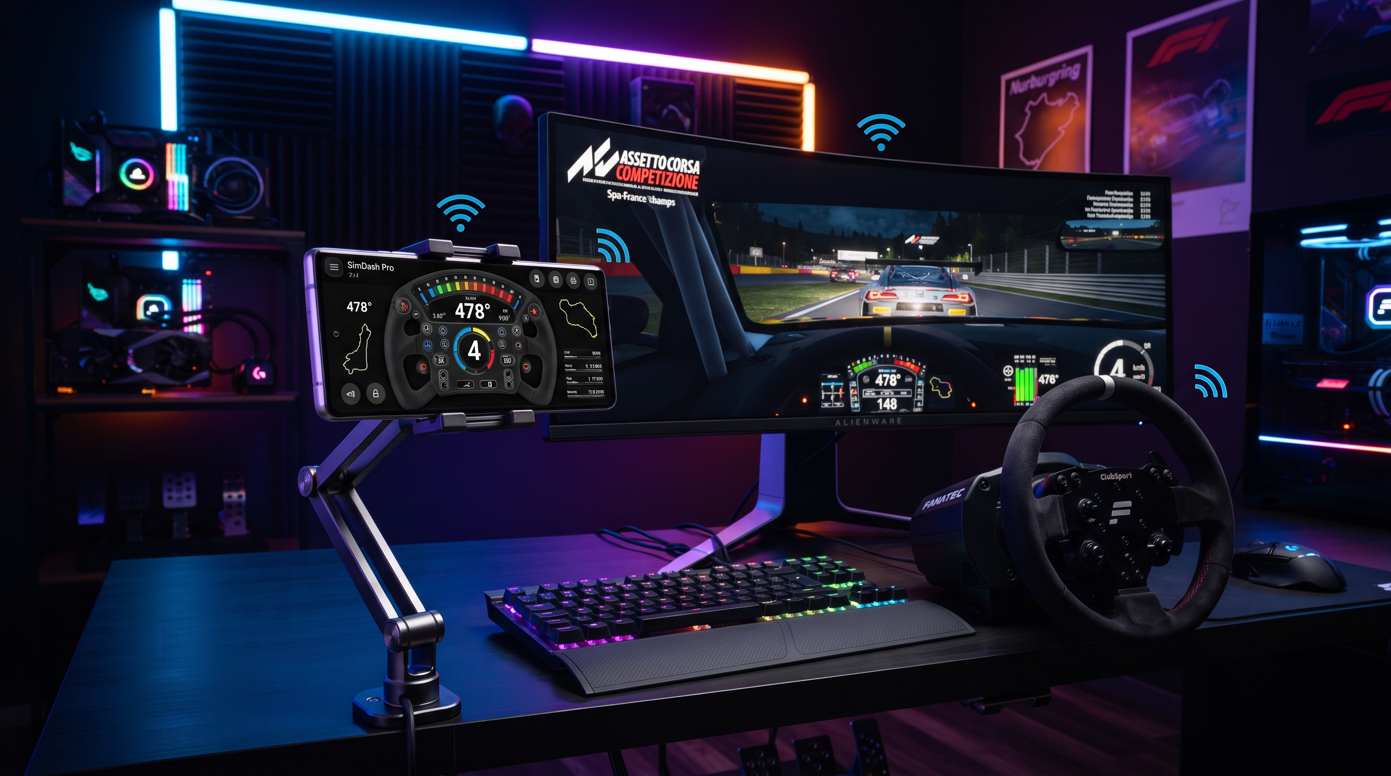 Turn Your Smartphone Into a High-Precision Phone Controller and 900° Steering Wheel